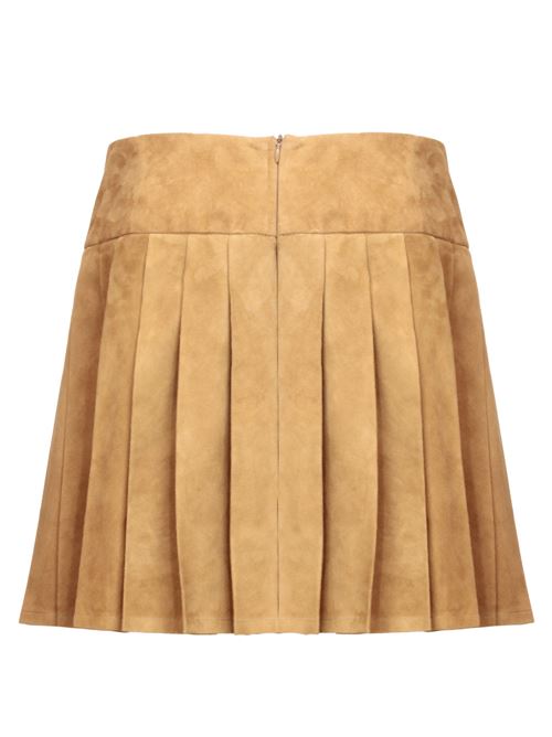 Tobacco brown woman skirt Ermanno Scervino | D442O704ZSU61336